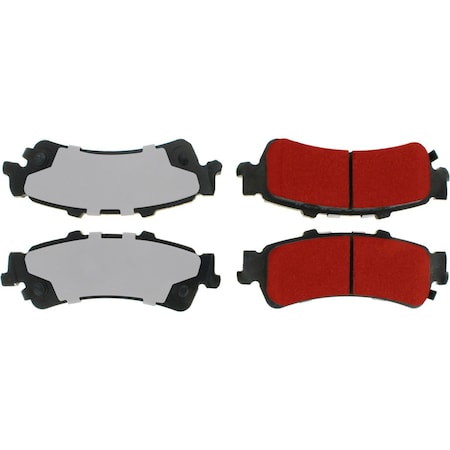 Centric Parts Pq Pro Disc Brake Pads, 500.07921 500.07921